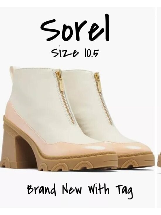 Sorel Shoes - Sorel Women's Brex Zip Chelsea Boot 10.5 - Waterproof Leather with Block Heel